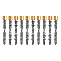 Μύτες Κατσαβιδιού Deli Dl255065 για Δραπανοκατσάβιδο, Διπλή Ph2X65Mm, με Μαγνητικό Ring, 10Τμχ