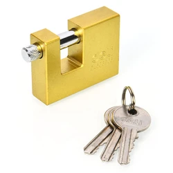 DELI λουκέτο τάκου με κλειδί heavy duty 80mm