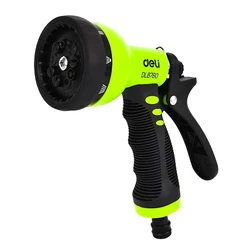 Πιστόλι Νερού Deli Dl8760 Με 9 Λειτουργίες Ψεκασμού, 3/4"