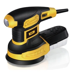 DELI Random Orbital Sander DL-SG125-E3 Variable Speed and Dust Collector
