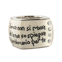 Γυναικείο Δαχτυλίδι Demaria Dm6Tax36B-B16 (16) 18 Karat Gold White