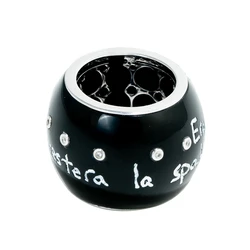 Γυναικείο Δαχτυλίδι Demaria Dm6Tax37N-N16 (16) 18 Karat Gold Black