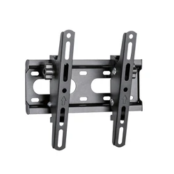 Βάση Τηλεόρασης DM Pro 23"-43" έως 45kg ρυθμιζόμενη επιτοίχια Μαύρη