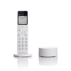 Motorola DOT 411 – Ασύρματο Τηλέφωνο DECT με Τηλεφωνητή (Λευκό)