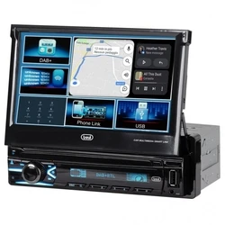 Ηχοσύστημα Αυτοκινήτου Trevi 1 DIN Radio-MP3 Player MDV-6380D+BT
