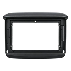 VenCore 3550-0314B - 9" Fascia Panel with Wiring & CANbus Box for Mitsubishi Pajero Sport 2006-2015 – Black
