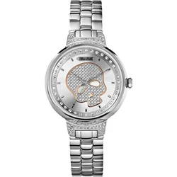 Ρολόι Unisex Marc Ecko E16566L1 (36mm) Μεταλλικό Μπρασελέ Ασημί