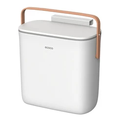 Κάδος Απορριμμάτων Ecoco E2236, 10Lt, Λευκός