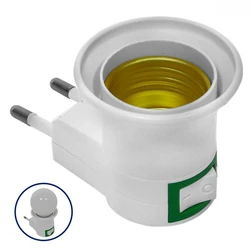 Ντουί Ρεύματος Powertech E27-021 με Διακόπτη, E27 Υποδοχή, Λευκό, 5τμχ