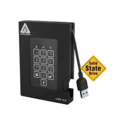 Εξωτερικός Σκληρός Δίσκος 512GB Apricorn SSD Aegis Padlock Fortress A25-3PL256-S512F USB 3.0