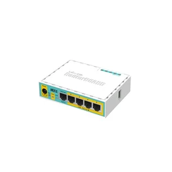 Κεραία WiFi Mikrotik hEX PoE lite wired Fast Ethernet White