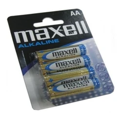 Αλκαλικές Μπαταρίες Maxell MN1500 (Pack-4) AA 1,5 V (AA)