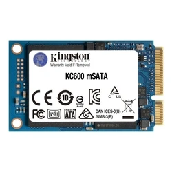 Σκληρός Δίσκος SSD 512GB Kingston KC600 mSATA - SATA 6Gb/s