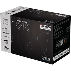 Χριστουγεννιάτικα Κουρτίνα Entac IP44 144 LED RGB 8x8 Λειτουργίες 1x1