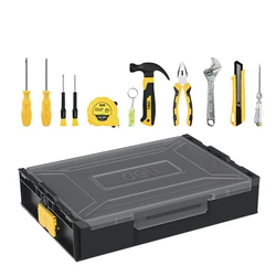 Default Deli Household Tool Set PP Carbon Steel 11pcs