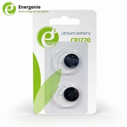 Μπαταρίες Ρολογιών Energenie BUTTON CELL CR1220 2-PACK