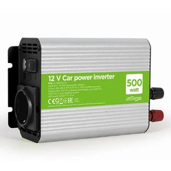 Inverter Αυτοκινήτου Energenie POWER 12V 500W