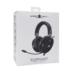 Gaming Headset White Shark Gh-2540 Elephant Black