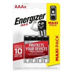 Αλκαλικές Μπαταρίες Energizer Max AAΑ (8 τμχ)