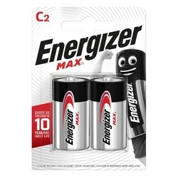 Αλκαλικές Μπαταρίες Energizer Max C (2 τμχ)