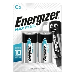 Αλκαλικές Μπαταρίες Energizer Max Plus C (2 τμχ)