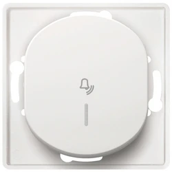 Διακόπτης Τοίχου EON E610I.00 Bell push-button with indication, white