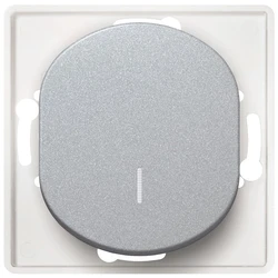 Διακόπτης Τοίχου EON E625.S Single-pole with indication without cover frame silver