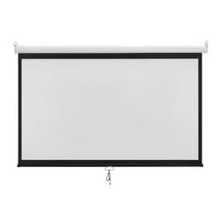 Οθόνη Προβολής Projector Brateck Τοίχου/Οροφής Esba100, 221X124Cm, 16:9/100", Πτυσσόμενη