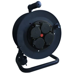 Στροφείο Entac Σούκο 4 Θέσεων Στεγανό IP44 3G2.5mm2 40m