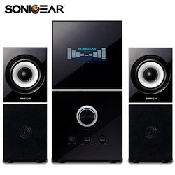 Ηχεία Υπολογιστή Sonic GearS EVO5 PRO Bluetooth MULTIMEDIA Audio 2,1 Black