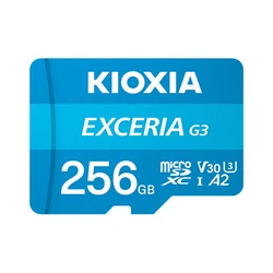 KIOXIA Μνήμη Micro SD EXCERIA Gen3 256GB UHS I U3 V30 με Adapter