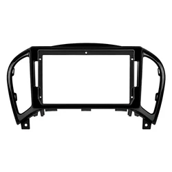 VenCore 3550-0755B - 9" Fascia Panel with Wiring & CANbus Box for Nissan Juke 2010-2019 - Black