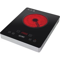 Ηλεκτρική Εστία First Austria FA-5096-8 Μονή υπέρυθρη κεραμική 2000 W