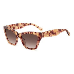 Kate Spade Γυναικεία Γυαλιά Ηλίου Fay-G-S HT8F4HA - Καφέ φακοί, Ροζ σκελετός (54/17/140)