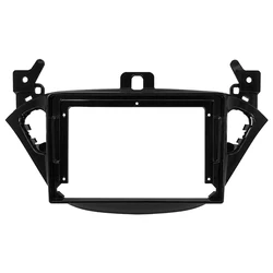 VenCore 3550-0425B 9" Fascia Panel for Opel Corsa E (2015-2018) with Wiring & CANbus Box - Black