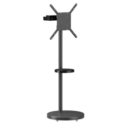 BRATECK FS38-44TWE Βάση Τηλεόρασης Δαπέδου 32-65", έως 50kg, Μαύρη