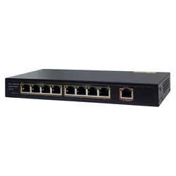 Network Switch Folksafe PoE Ethernet FS-S1008Ep-E, 8 Ports 10/100Mbps