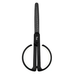 Ψαλίδι Fz212003-W Fizz Με Χάρακα Μεταλλική Λεπίδα 17cm Μαύρο-Λευκό