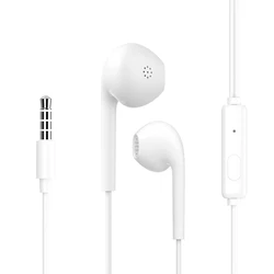 Handsfree Ακουστικά Celebrat G12 με μικρόφωνο, 14.2mm, 1.2m, λευκό
