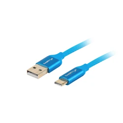 Καλώδιo USB Lanberg USB-C 2.0 (M) - A (M) 1.8M PREMIUMQC
