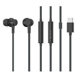 Celebrat G40 In-ear Handsfree Ακουστικά με Βύσμα USB-C Μαύρο
