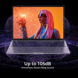 Laptop 16' Blackview Octa-Core Amd Ryzen 7 (16Gb+512Gb) Win11 Pro Starry Grey (GAMIBOOK8-16512)