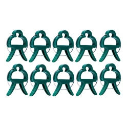 Κλιπ στήριξης Φυτών GAR-0001, 4 x 3cm, πράσινο, 10τμχ