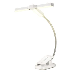 Φακός Διαβάσματος Glocusent LED GLCSNTA2303, επαναφορτιζόμενος, έως 50lm, λευκός