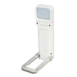 GLOCUSENT LED φακός διαβάσματος επαναφορτιζόμενος λευκός