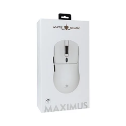 Gaming Ποντίκι White Shark 6D Wireless Gm-9010 Maximus Dpi26000 White