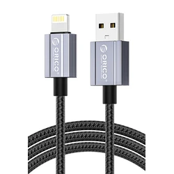 ORICO καλώδιο Lightning σε USB GQA12 2.4A 480Mbps 1m μαύρο