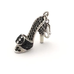 Γυναικείο Charm Glamour Gs1-01 (4cm) από Ασήμι Black