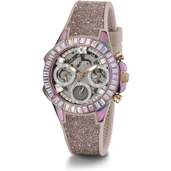 Γυναικείο Ρολόι Guess Gw0313L4 (36mm) Καουτσούκ Λουράκι Ροζ