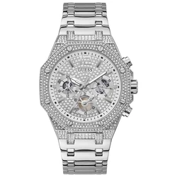 Ανδρικό ρολόι GUESS GW0419G1 (44mm) - Γκρι ανοξείδωτο ατσάλι